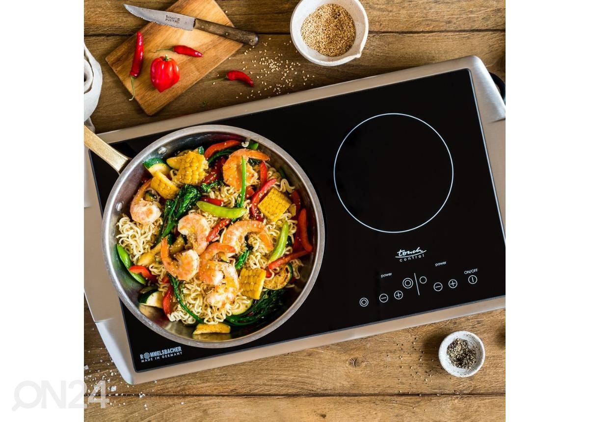 Keraamiline lauapliit Rommelsbacher CT3403TC, 2 tsooniga suurendatud