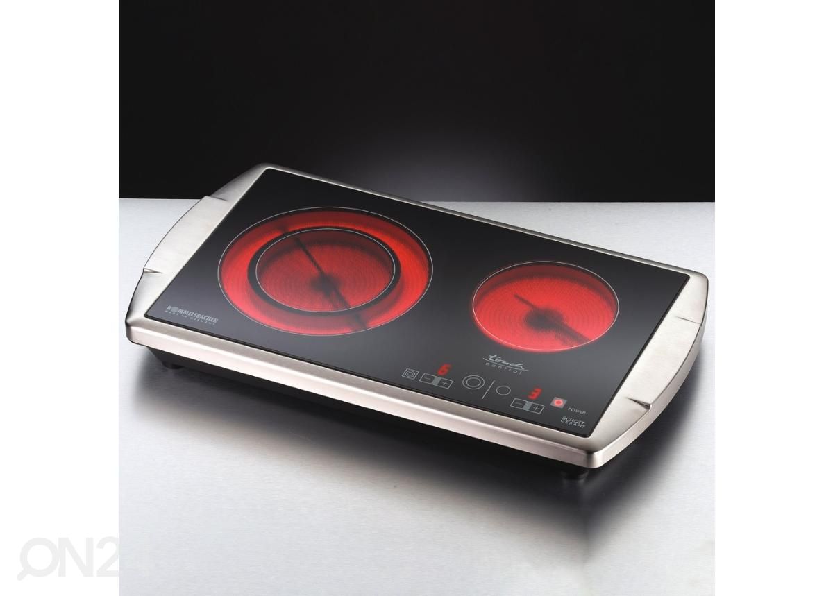 Keraamiline lauapliit Rommelsbacher CT3403TC, 2 tsooniga suurendatud