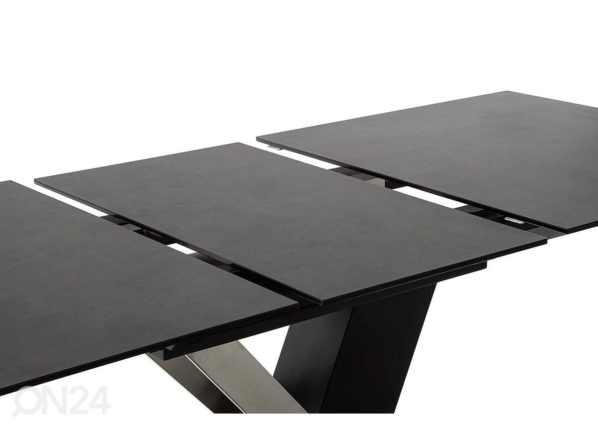 Keraamiline pikendatav söögilaud Massaro 160/210x90 cm suurendatud