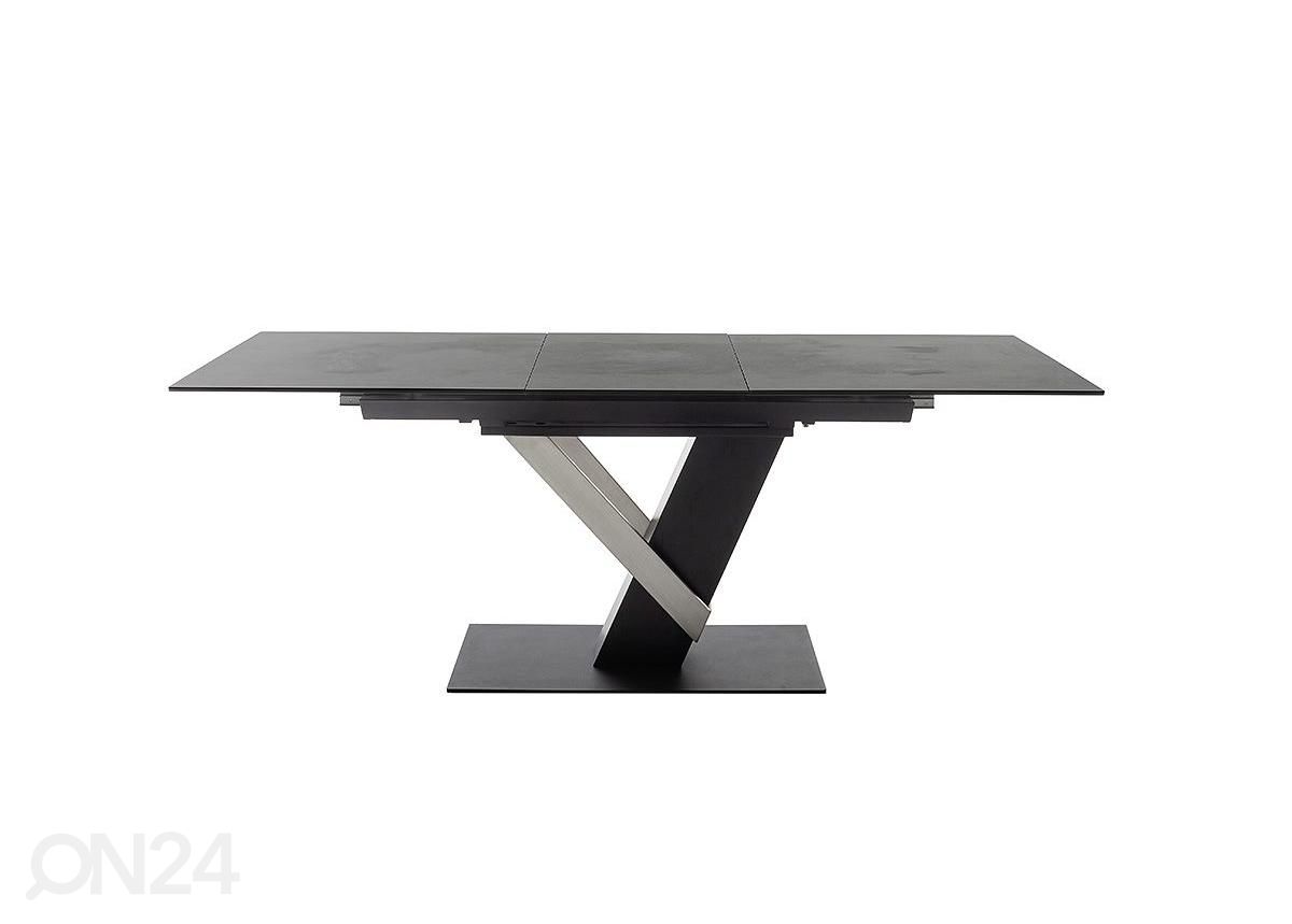 Keraamiline pikendatav söögilaud Massaro 160/210x90 cm suurendatud