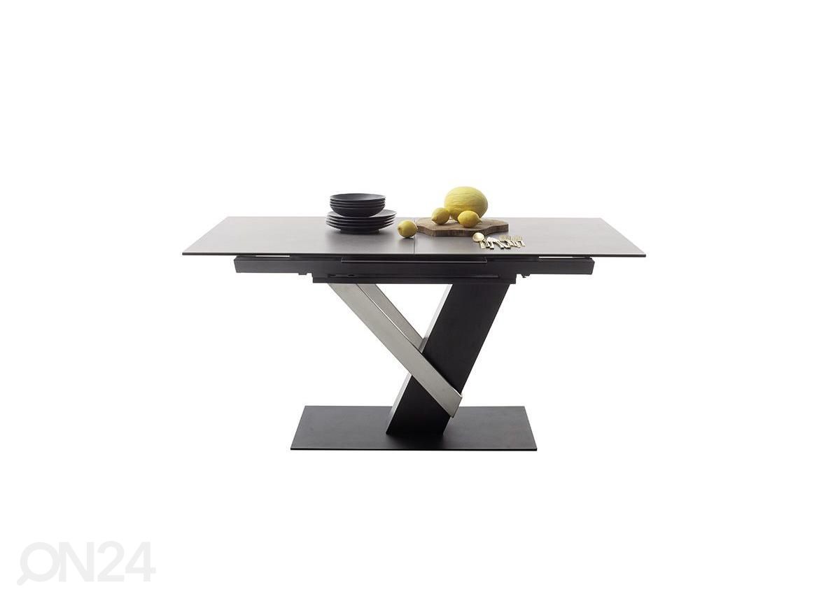 Keraamiline pikendatav söögilaud Massaro 160/210x90 cm suurendatud