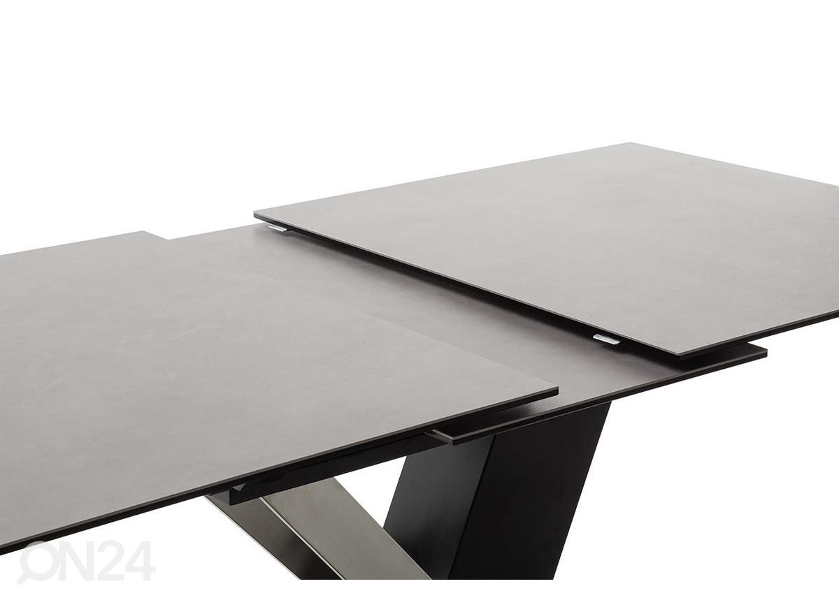 Keraamiline pikendatav söögilaud Massaro 160/210x90 cm suurendatud