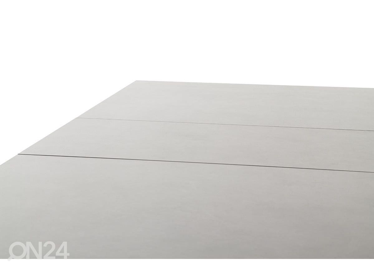 Keraamiline pikendatav söögilaud Massaro 160/210x90 cm suurendatud