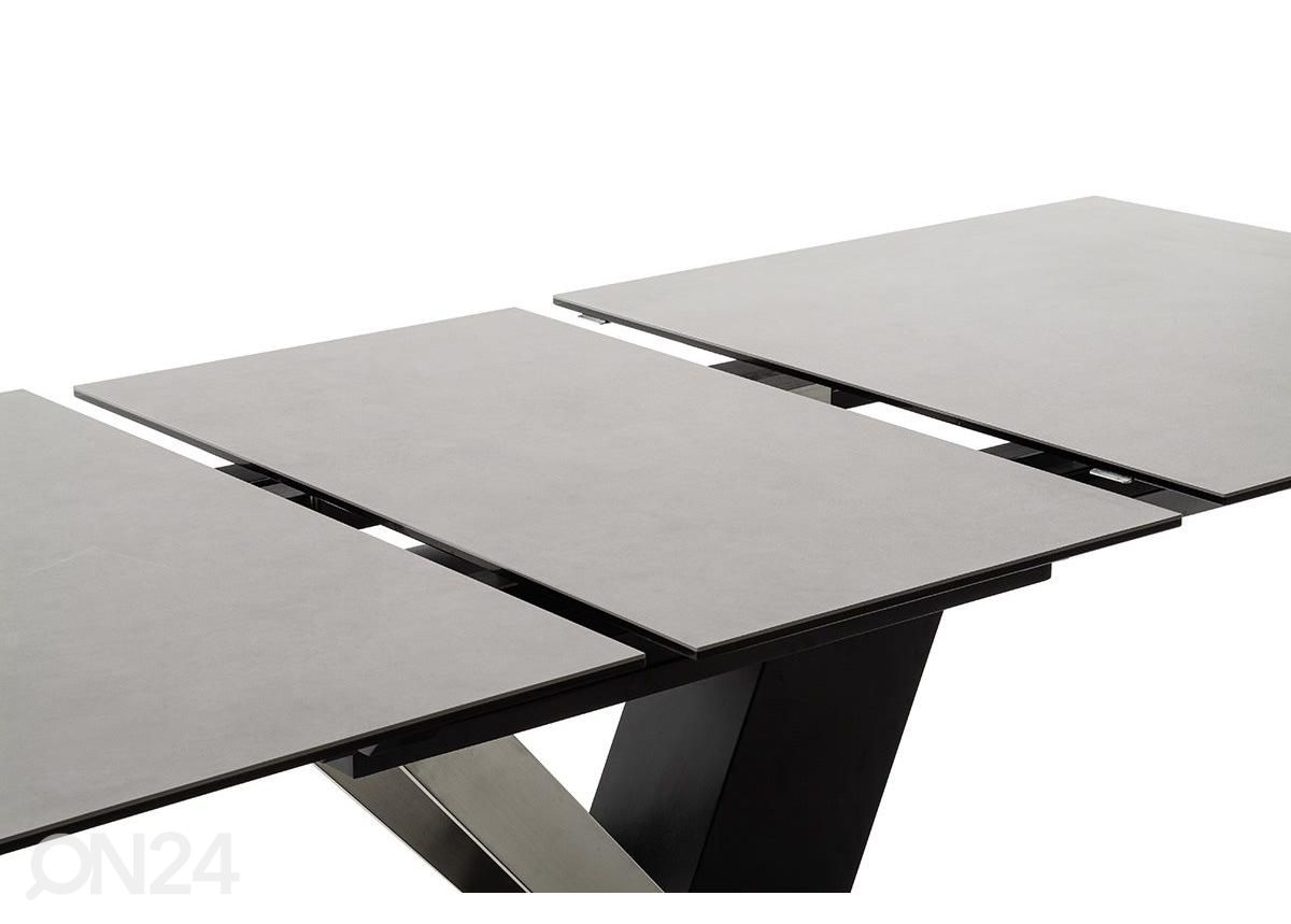 Keraamiline pikendatav söögilaud Massaro 160/210x90 cm suurendatud