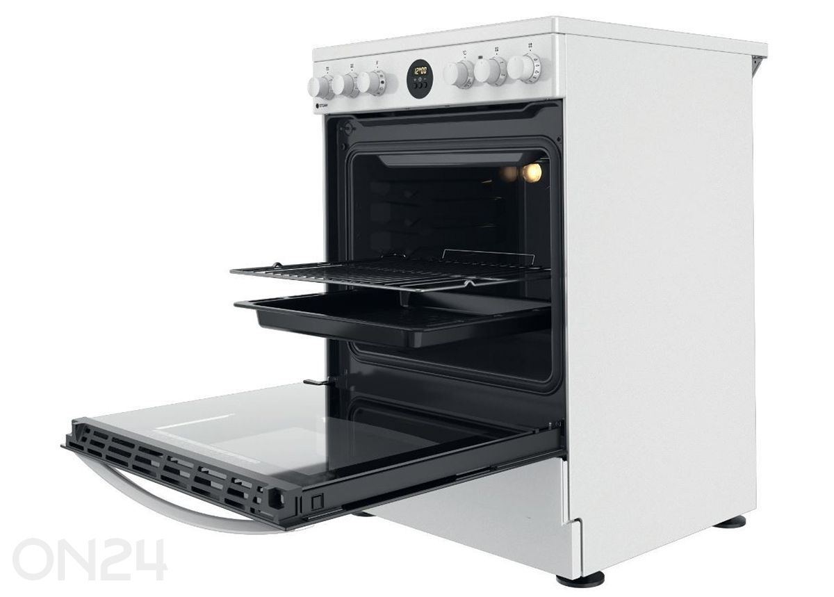 Keraamiline pliit Indesit IS67V8CHWE suurendatud