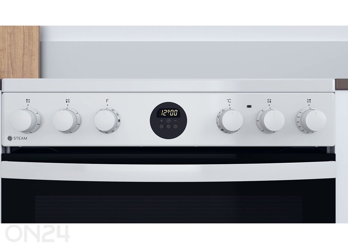 Keraamiline pliit Indesit IS67V8CHWE suurendatud