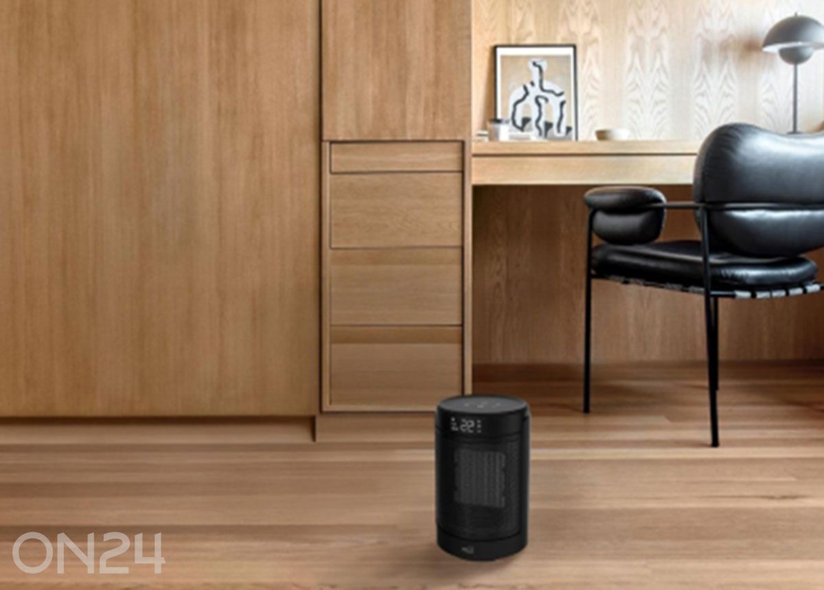 Keraamiline soojapuhur Mill FH1500BLACK, 1500 W, must suurendatud