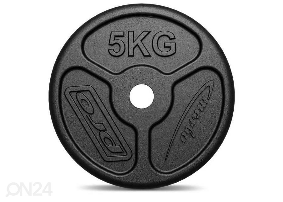 Ketas malmist Marbo Slim 5 kg 31 mm suurendatud
