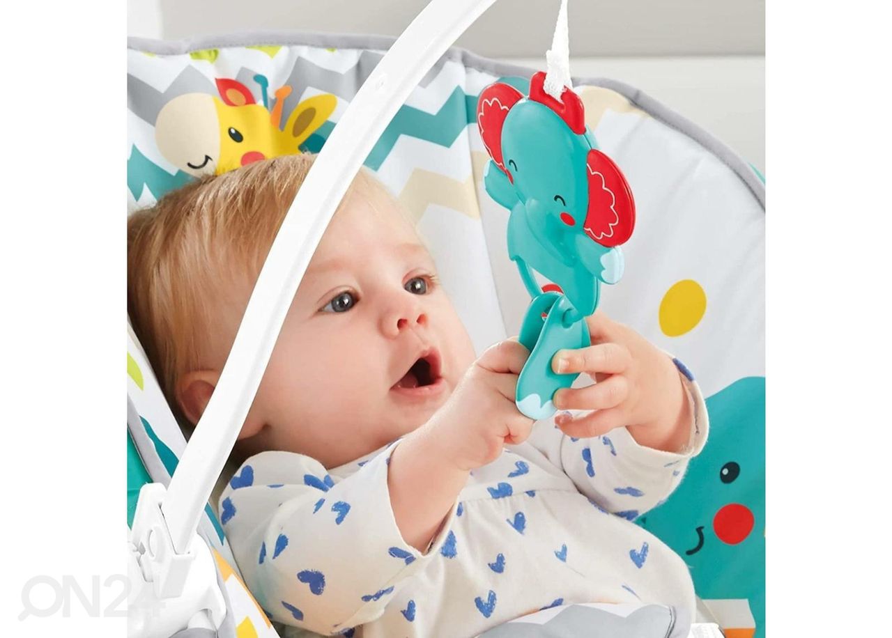 Kiik-lamamistool Carnival Fisher Price suurendatud