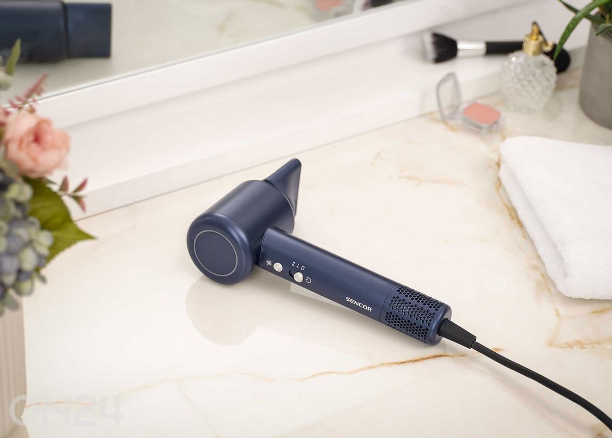 Kiire õhuvooluga föön Sencor SHD8520BL, sinine suurendatud