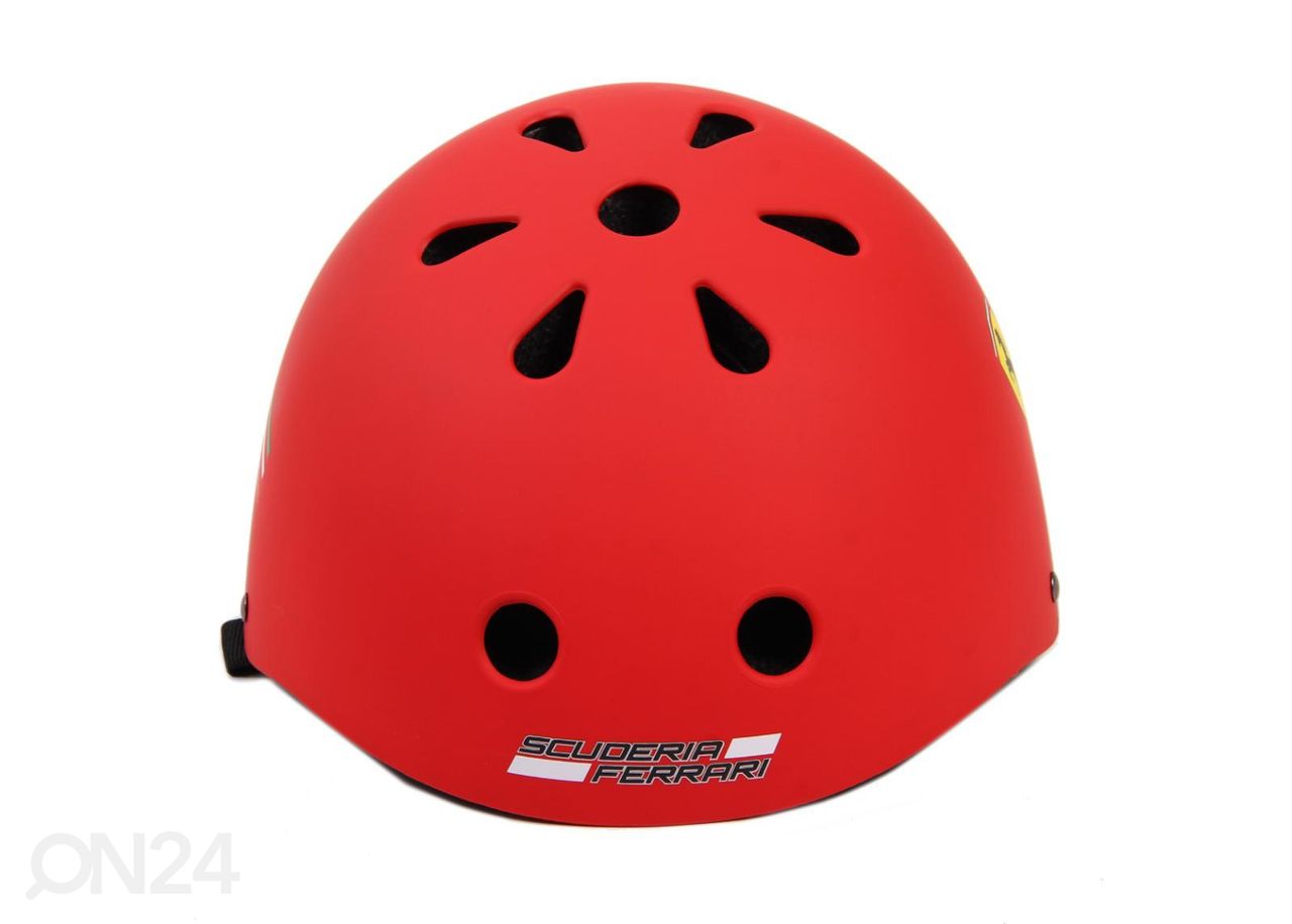 Kiiver Ferrari punane S 51-53 cm suurendatud