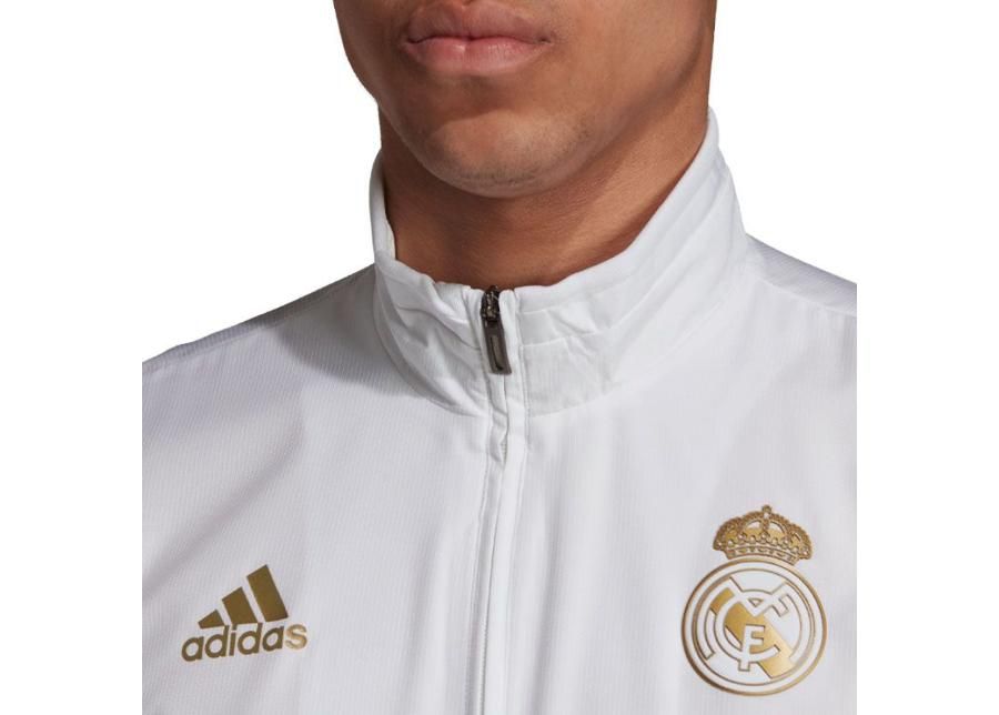 Kilejope meestele adidas Real Madrid Presentation Jacket M DX7860 suurendatud