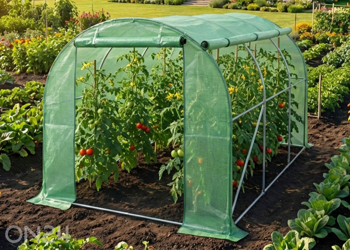 Kilekasvuhoone 6 m² suurendatud