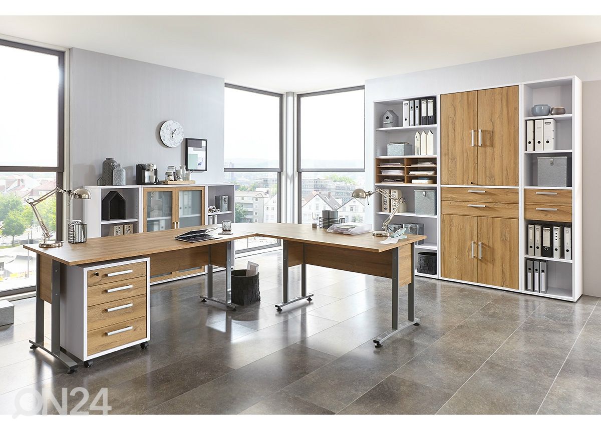 Kirjutuslaud Calvia 2 160x80 cm suurendatud