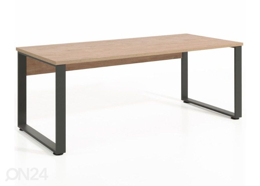 Kirjutuslaud Capo kuldne tamm 150 cm suurendatud