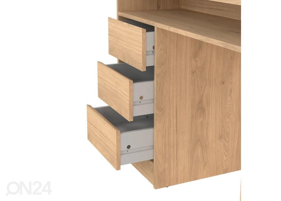 Kirjutuslaud Function 126 cm suurendatud