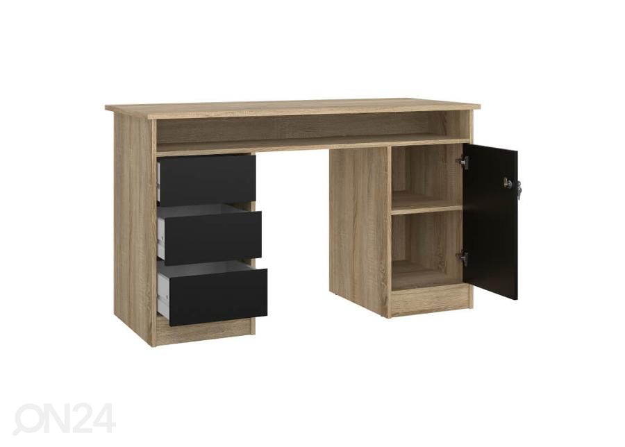 Kirjutuslaud Function 126 cm suurendatud