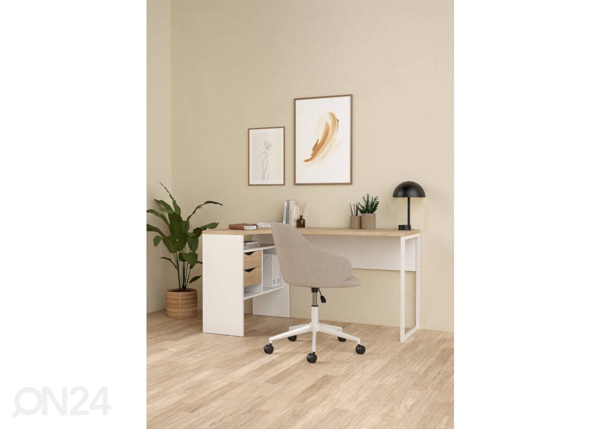 Kirjutuslaud Function 145 cm suurendatud