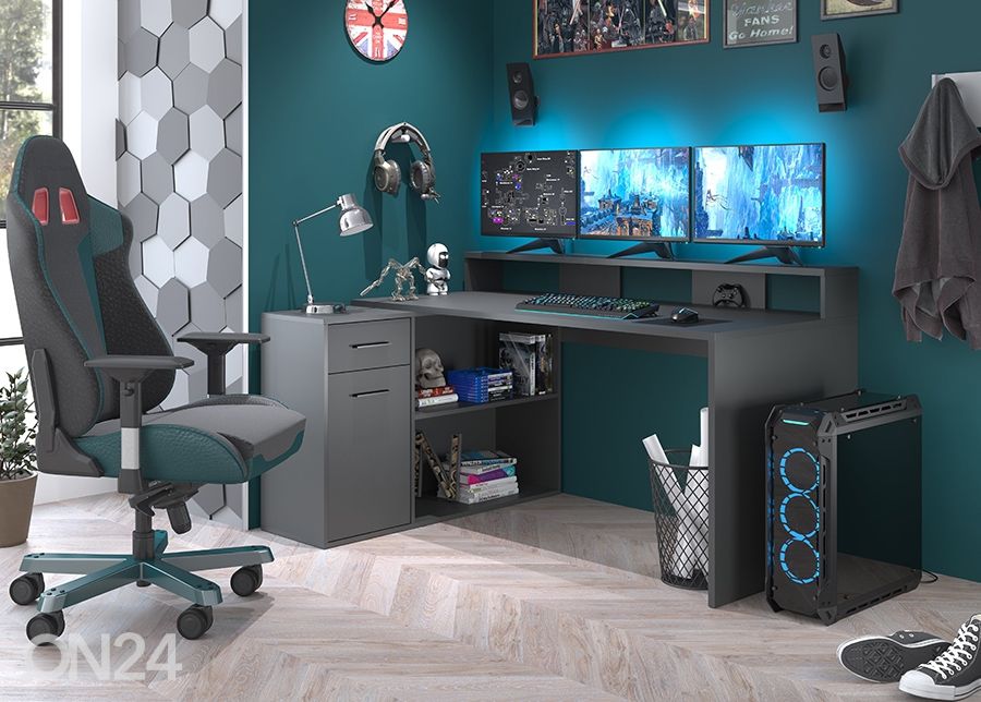 Kirjutuslaud Gamer suurendatud