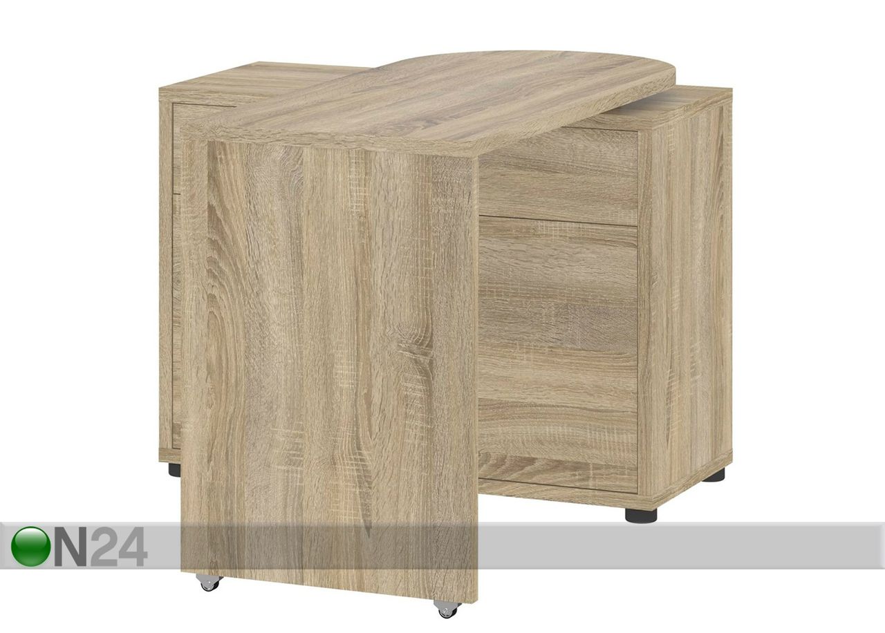 Kirjutuslaud/kummut suurendatud