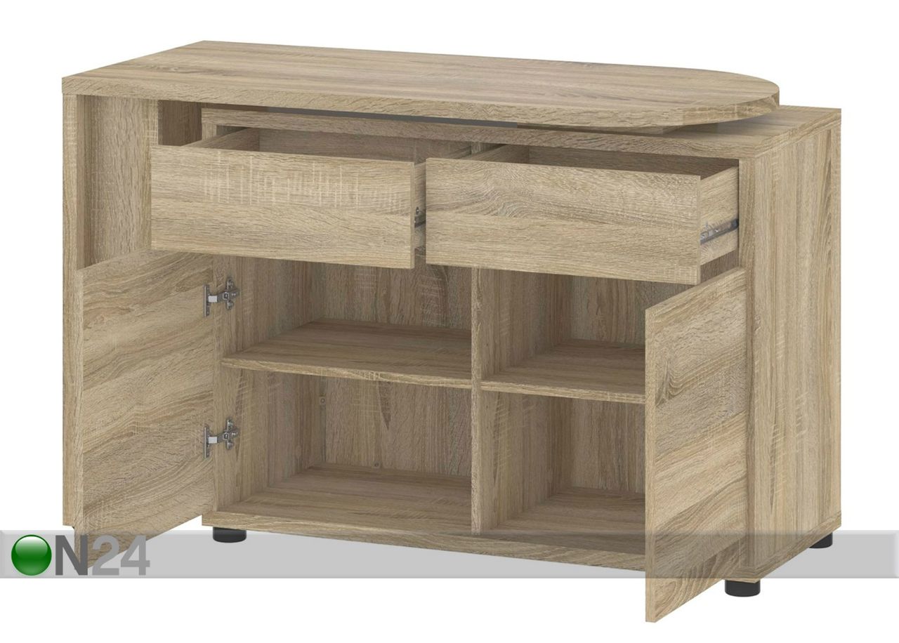 Kirjutuslaud/kummut suurendatud