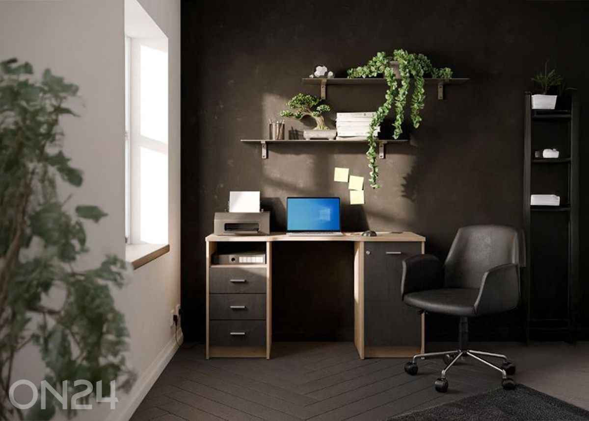 Kirjutuslaud Mao 48x132 cm suurendatud