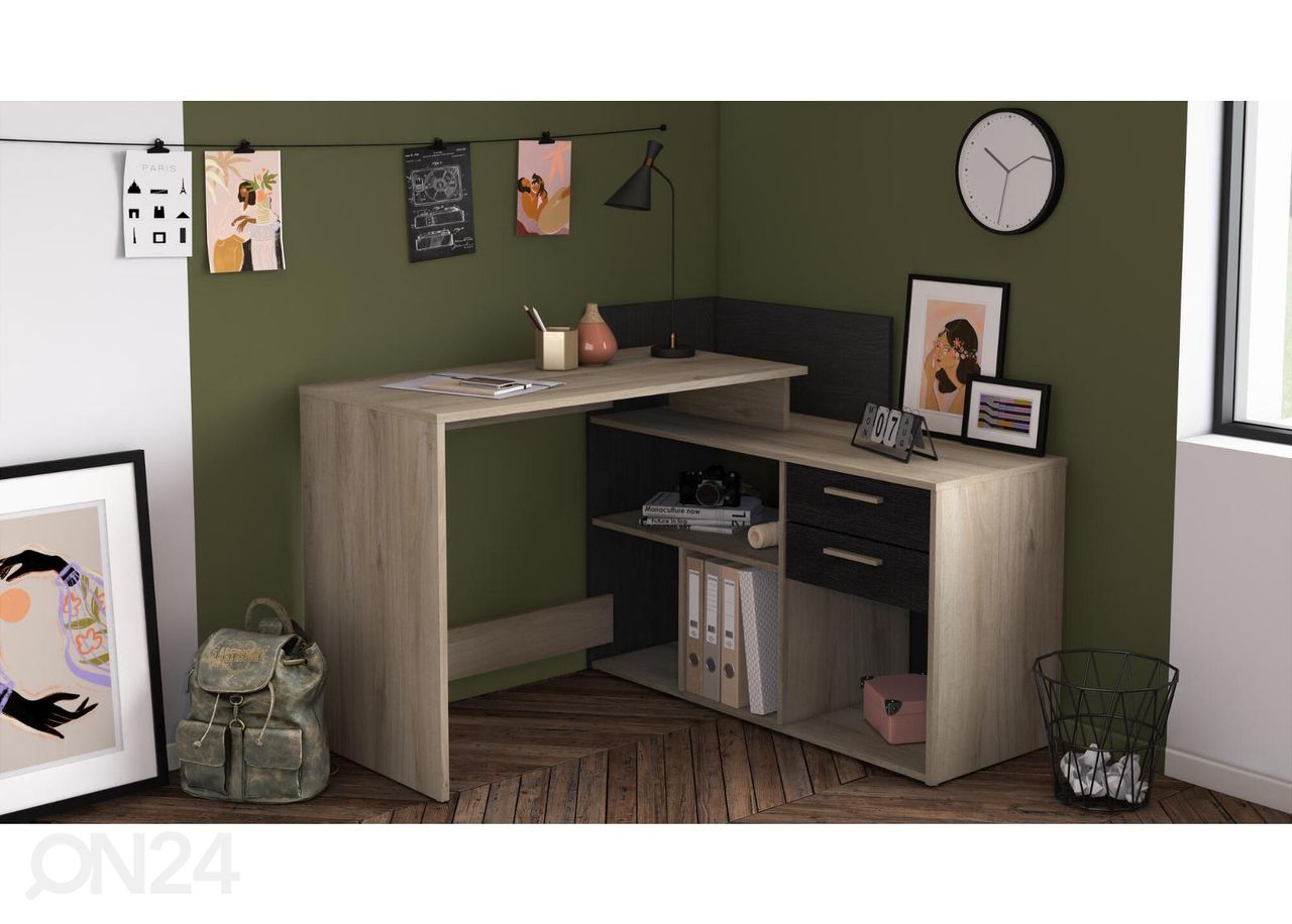Kirjutuslaud Optima 2 suurendatud