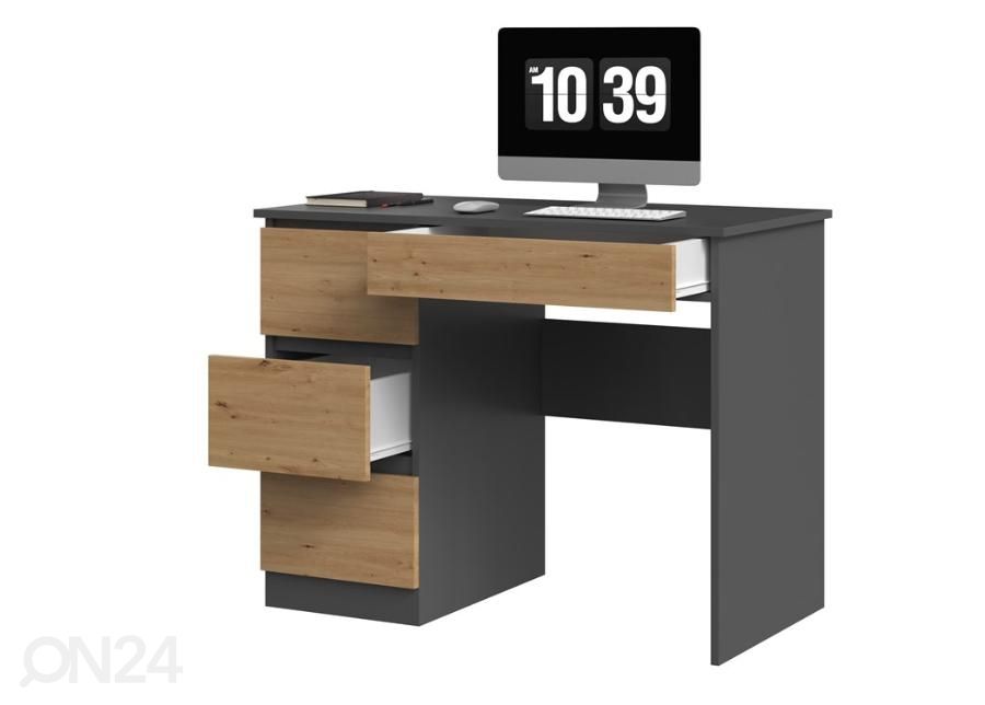 Kirjutuslaud Tempo 98 cm suurendatud