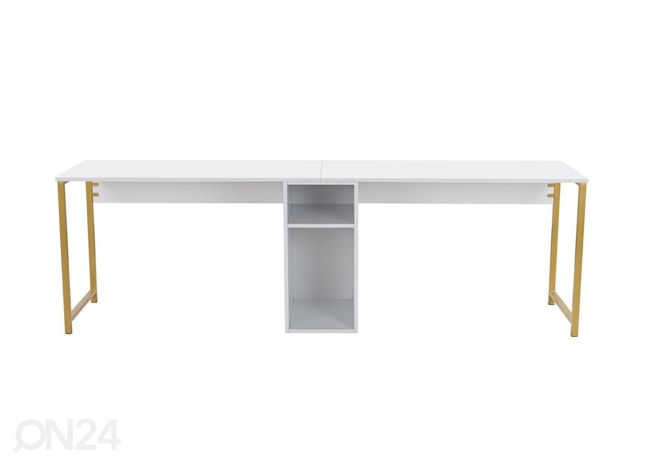 Kirjutuslaud Twin 240 cm suurendatud