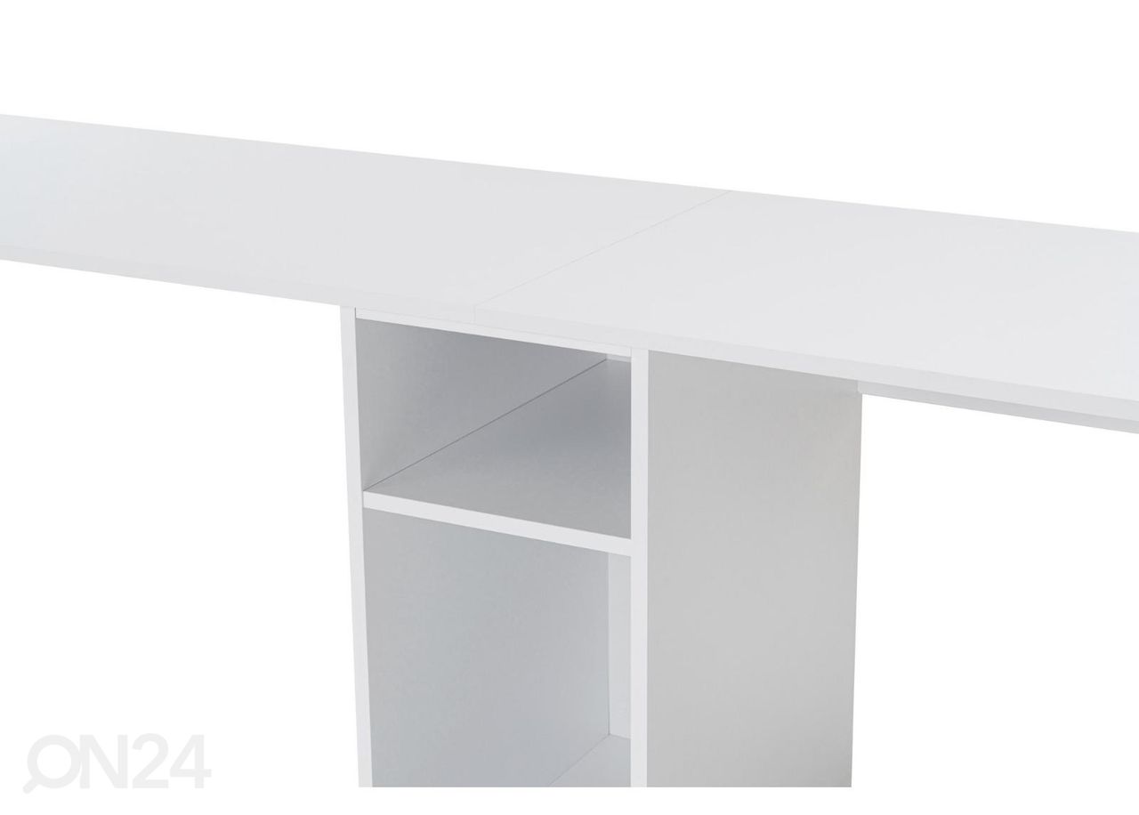Kirjutuslaud Twin 240 cm suurendatud