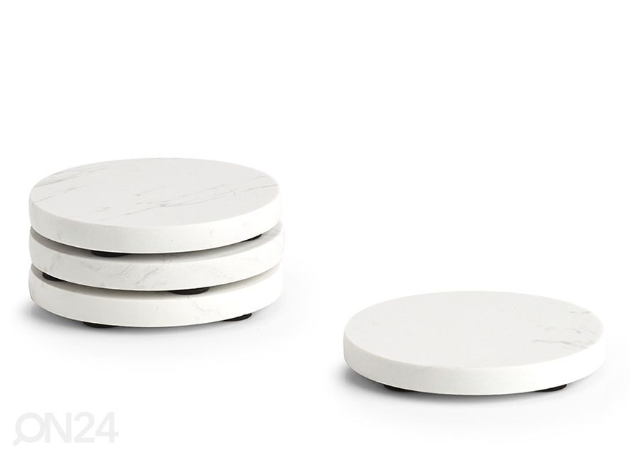 Klaasialused Marble 4 tk suurendatud