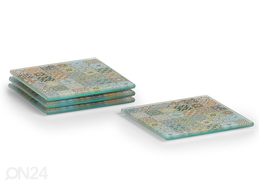 Klaasialused Mosaik 4 tk suurendatud
