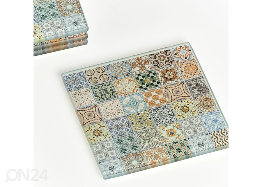 Klaasialused Mosaik 4 tk suurendatud