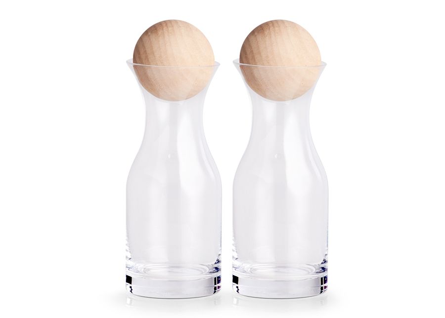 Klaaskarahvin 250 ml, 2 tk suurendatud