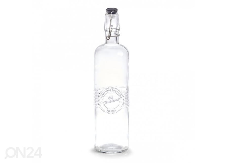 Klaaspudel korgiga Old fashioned, 730 ml suurendatud