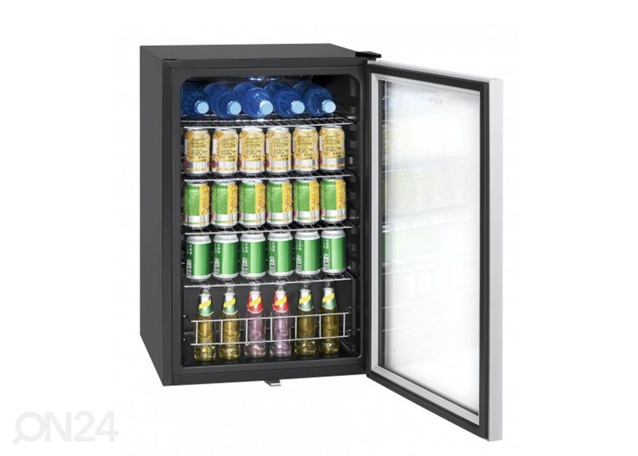 Klaasuksega külmik Bomann KSG7283 suurendatud