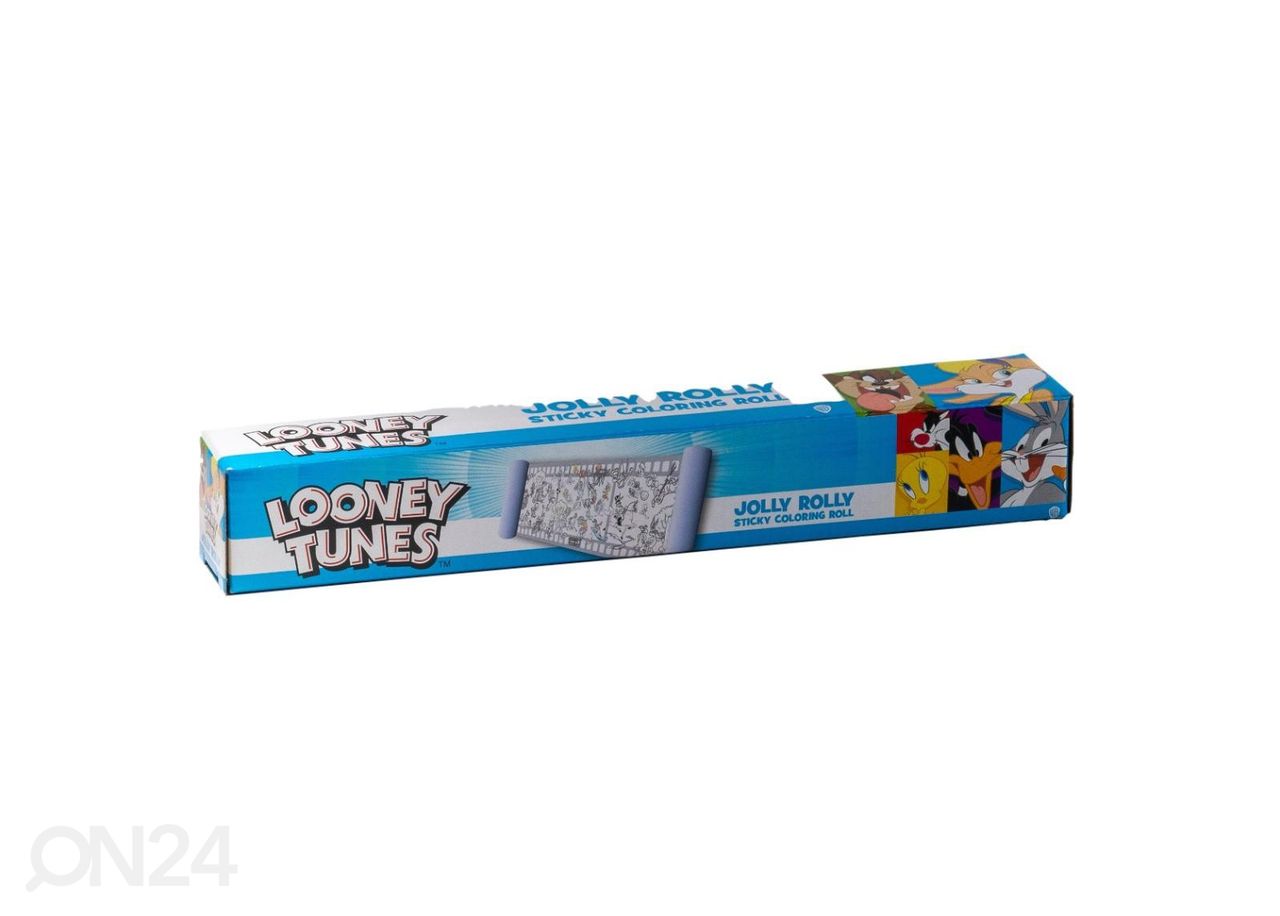 Kleebitav värvimispaber rullis Looney Tunes Gerardo's Toys Jolly Rolly suurendatud