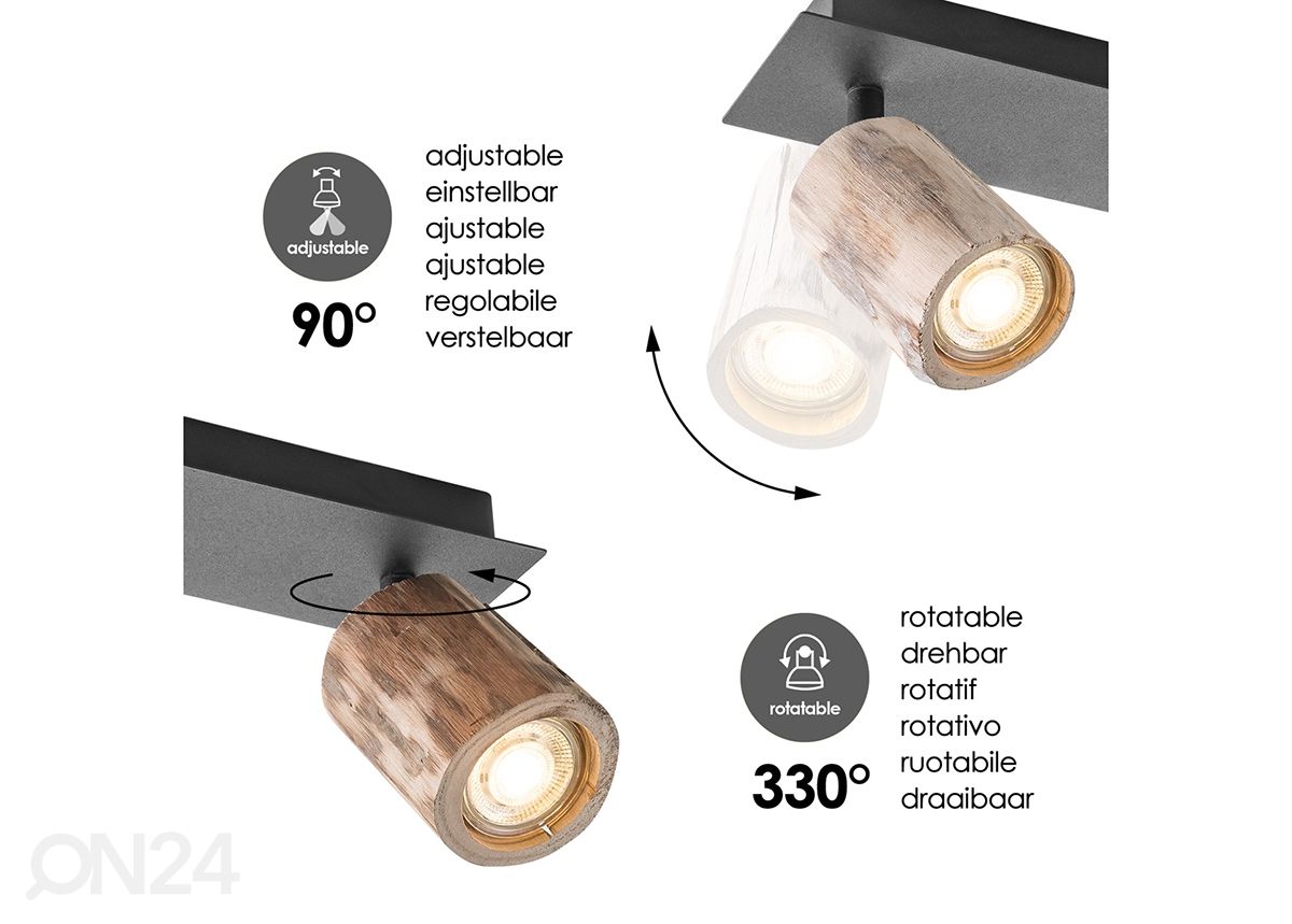 Kohtvalgusti Wood suurendatud