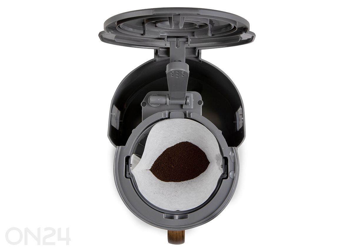 Kohvimasin Domo 1,25L antratsiit suurendatud