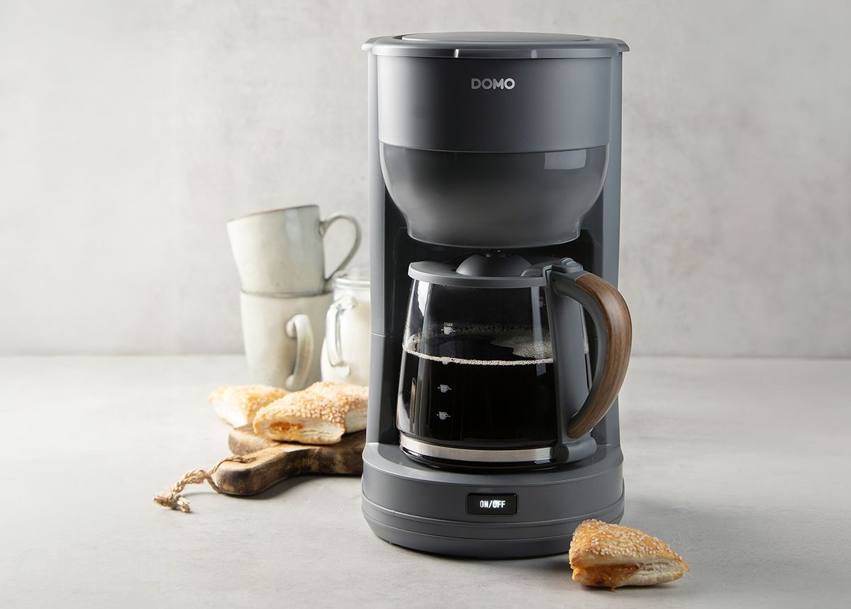 Kohvimasin Domo 1,25L antratsiit suurendatud