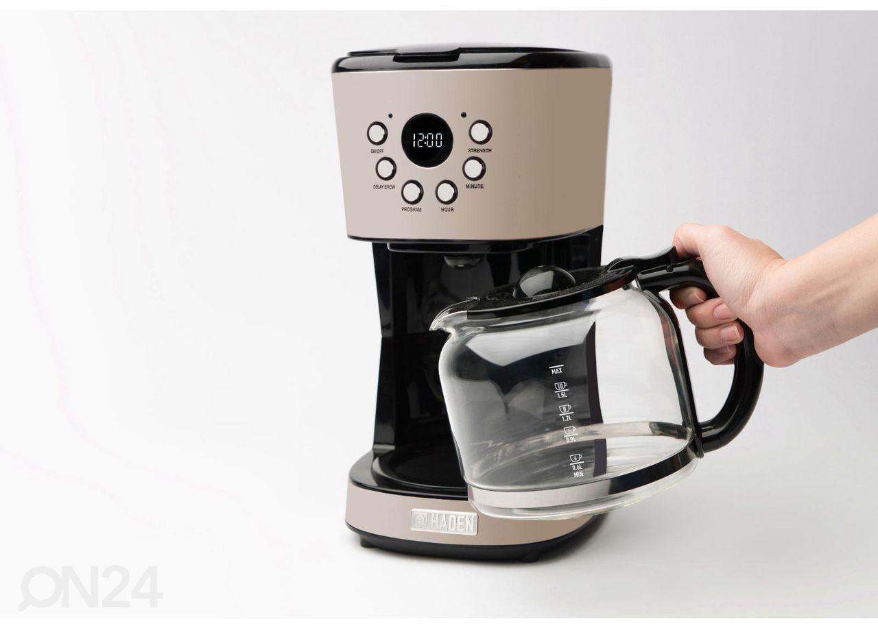 Kohvimasin Haden Putty 1,8 L, beež suurendatud