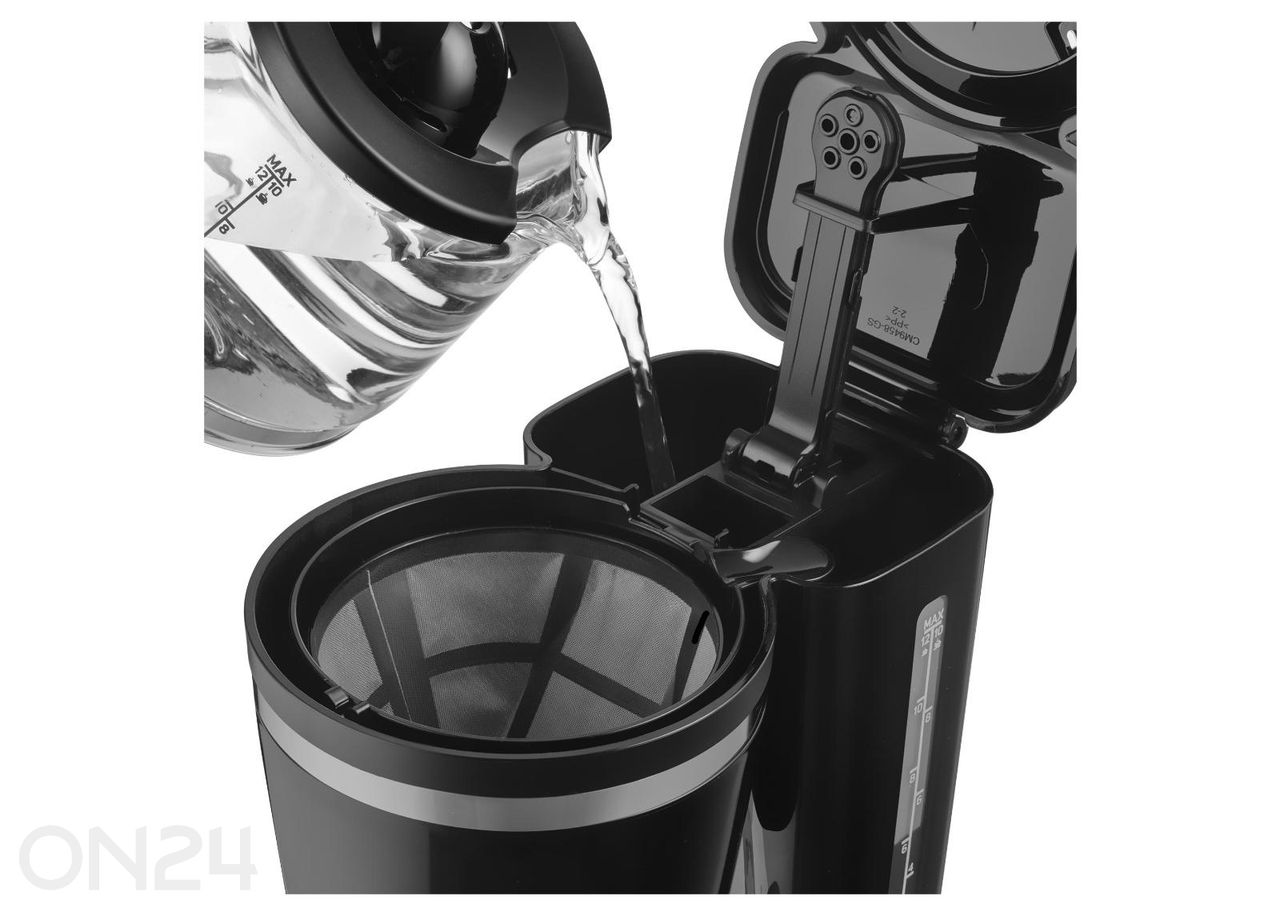 Kohvimasin Sencor SCE2710BK suurendatud