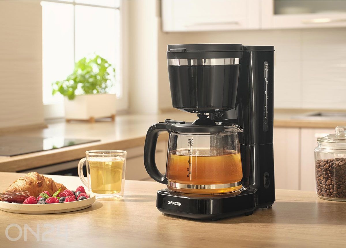 Kohvimasin Sencor SCE2710BK suurendatud