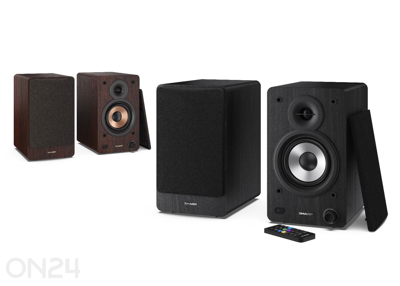Kõlarid Sharp CP-SS30(BK), 60W RMS, Bluetooth, must suurendatud