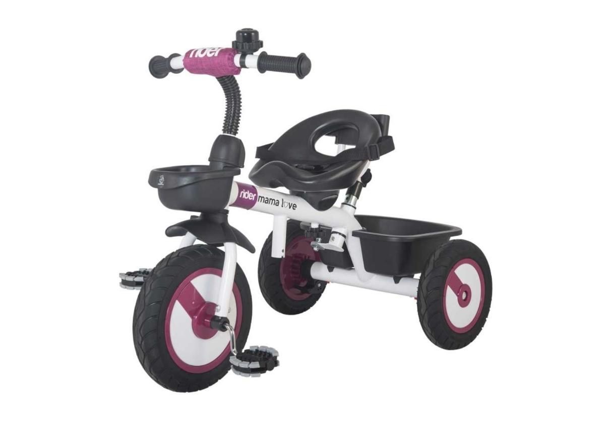 Kolmerattaline lasteratas MamaLove Rider suurendatud