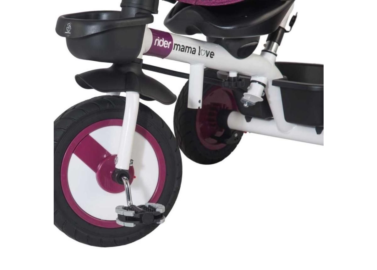 Kolmerattaline lasteratas MamaLove Rider suurendatud