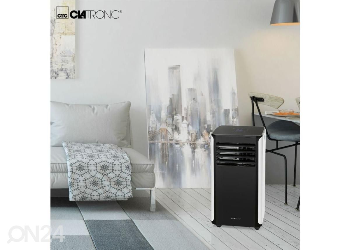 Konditsioneer Clatronic, must/valge suurendatud