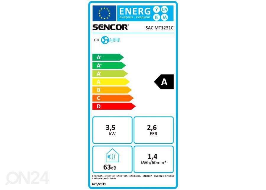 Konditsioneer Sencor SACMT1231C suurendatud