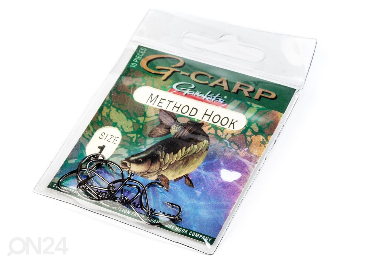Konks Gamakatsu G-Carp Method s1 10tk suurendatud
