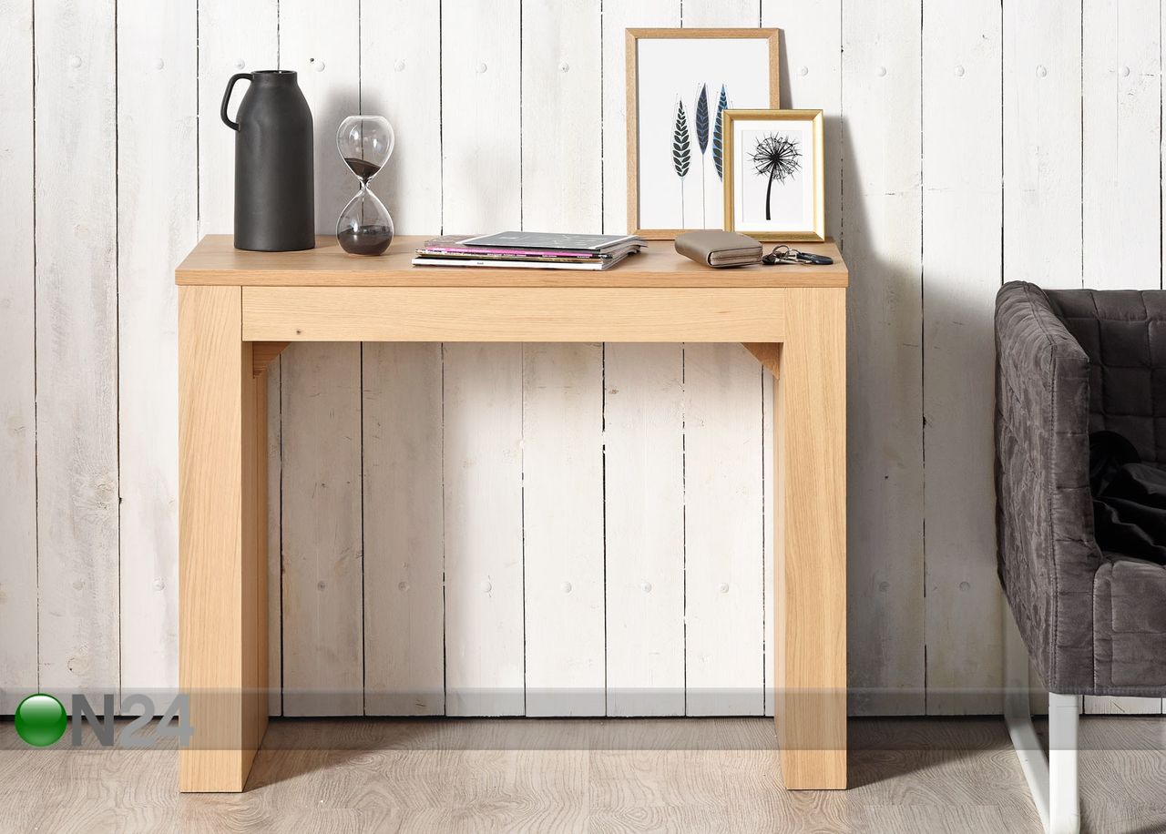 Konsoollaud / pikendatav söögilaud Peninsule 42-264x95 cm suurendatud